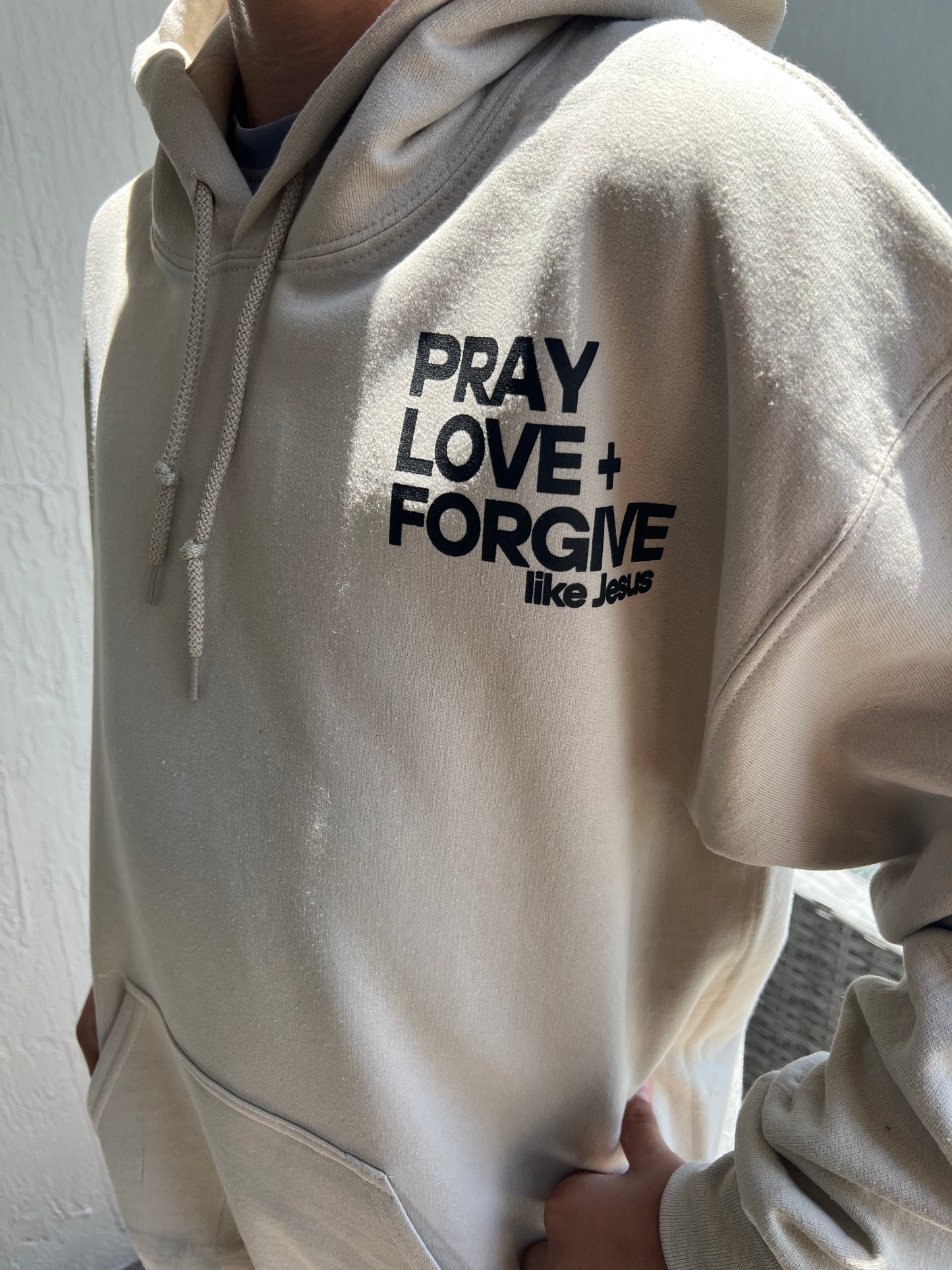 Pray, Love, Forgive Pullover Hoodie