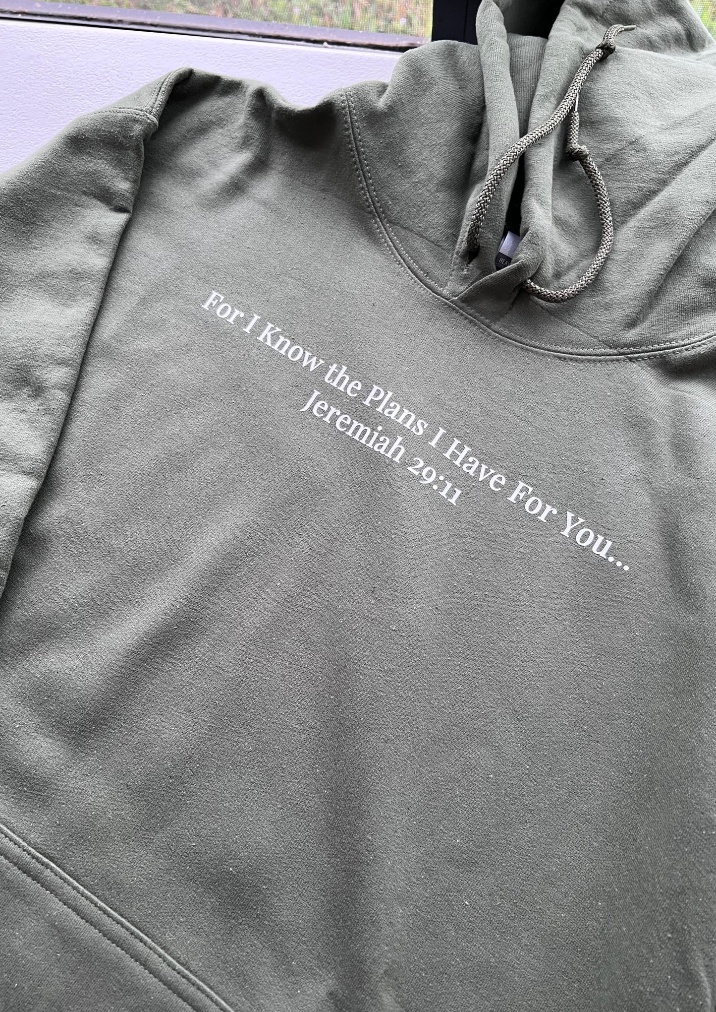 Jeremiah 29:11 Pullover Hoodie