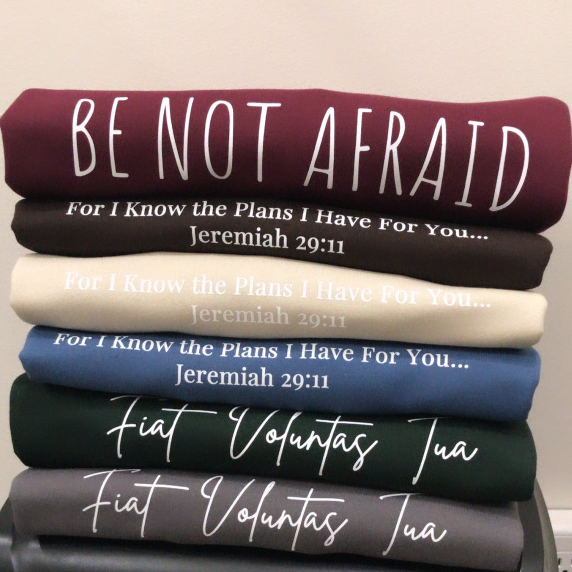 Be Not Afraid Fleece Crewneck