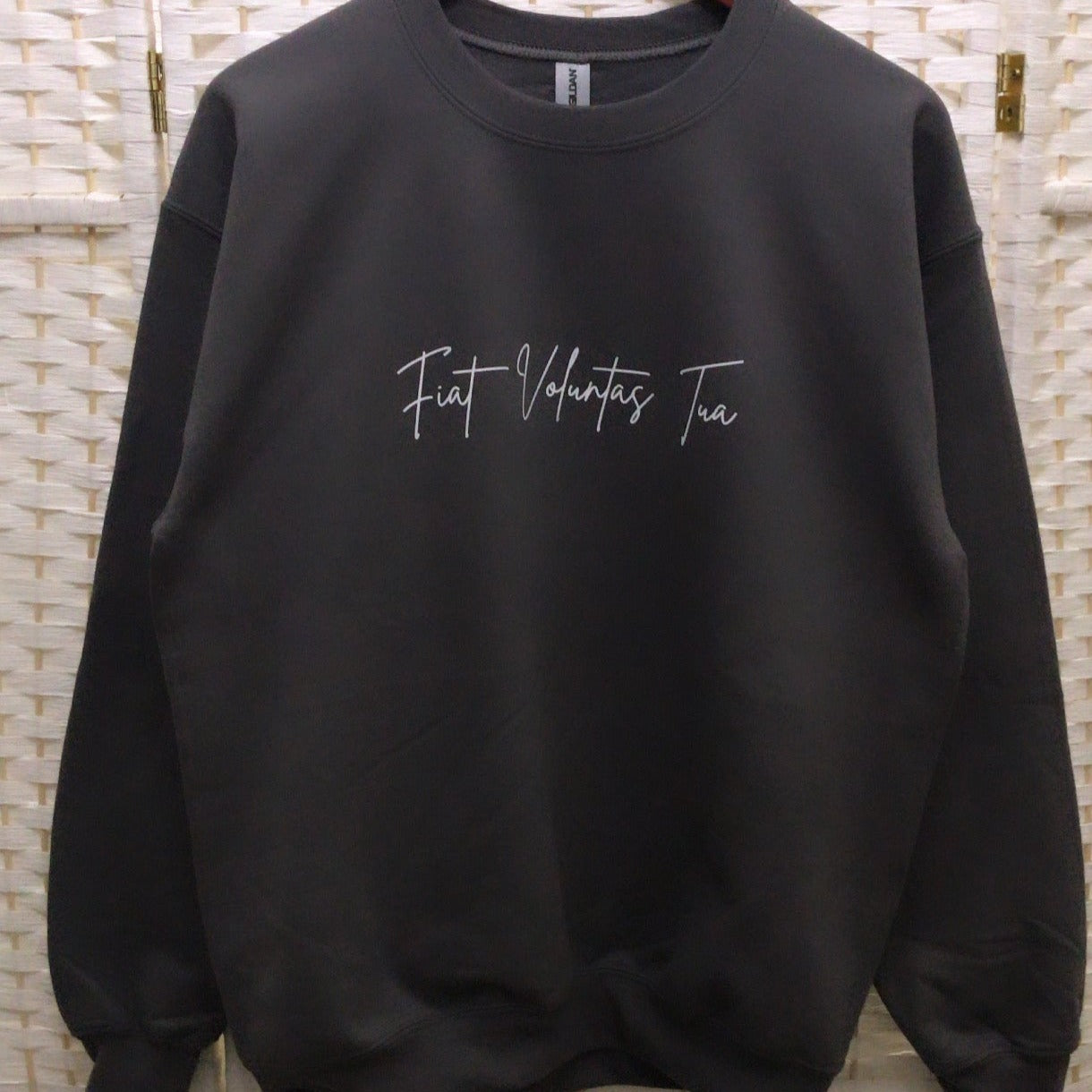 "Fiat Voluntas Tua" Unisex Crewneck Sweatshirt