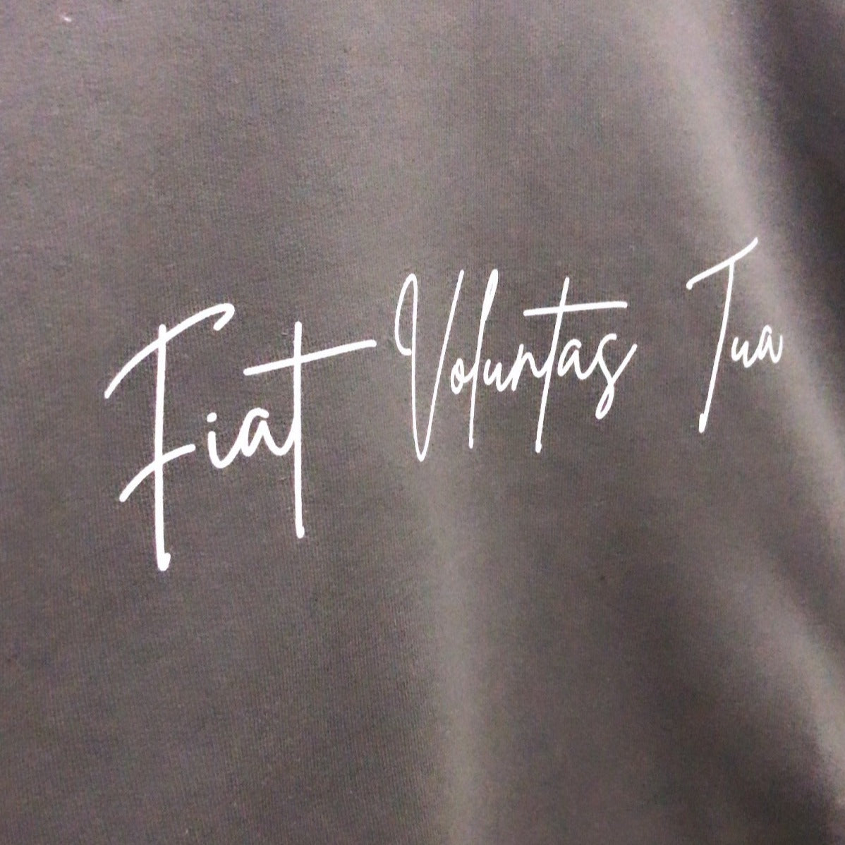 "Fiat Voluntas Tua" Unisex Crewneck Sweatshirt