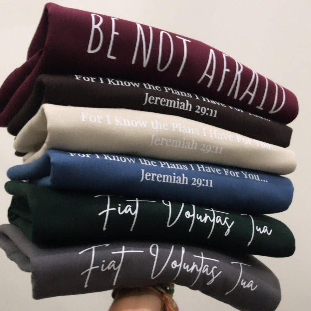 Be Not Afraid Fleece Crewneck